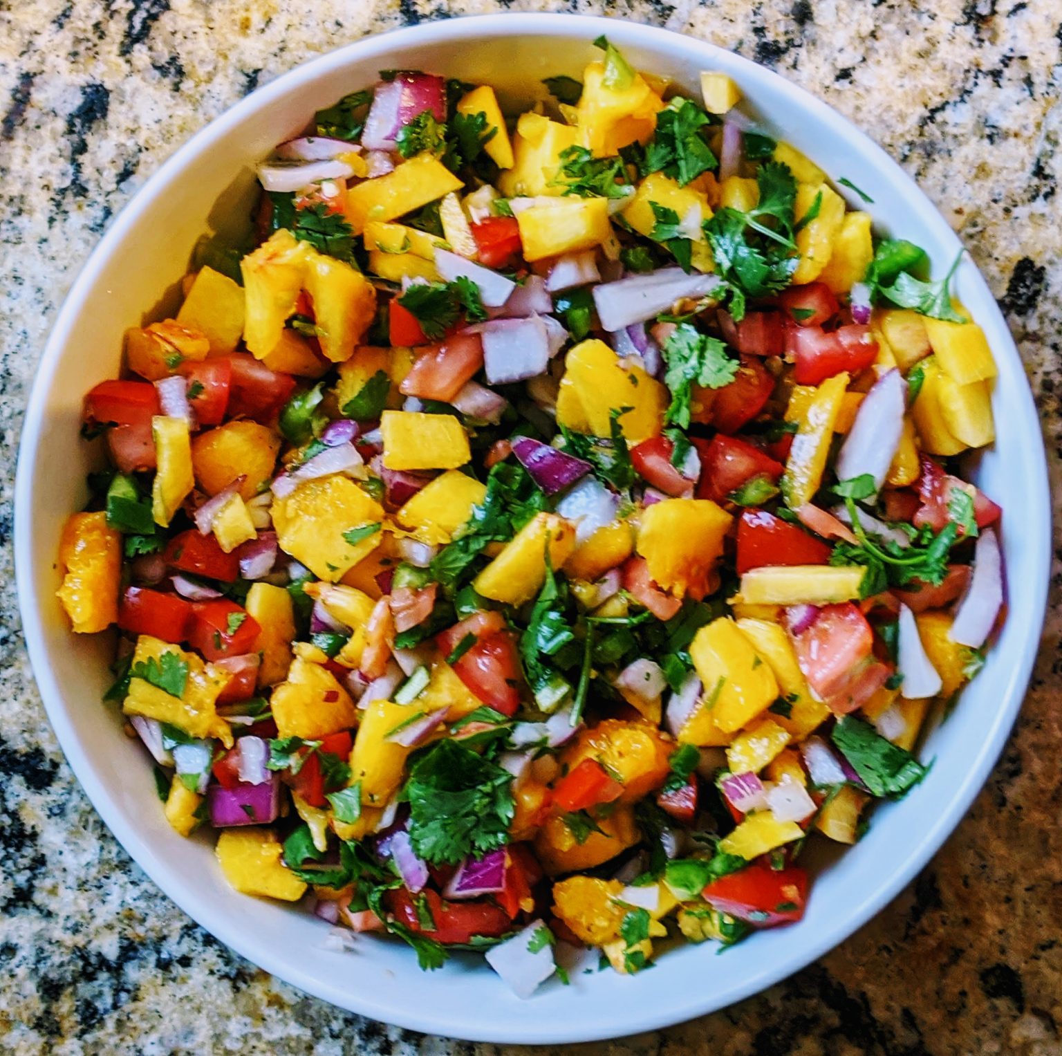 Easy Fresh Peach Salsa Recipe