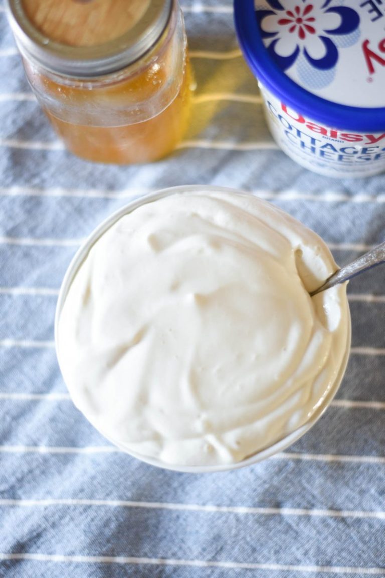 Creamy Blended Cottage Cheese Recipe