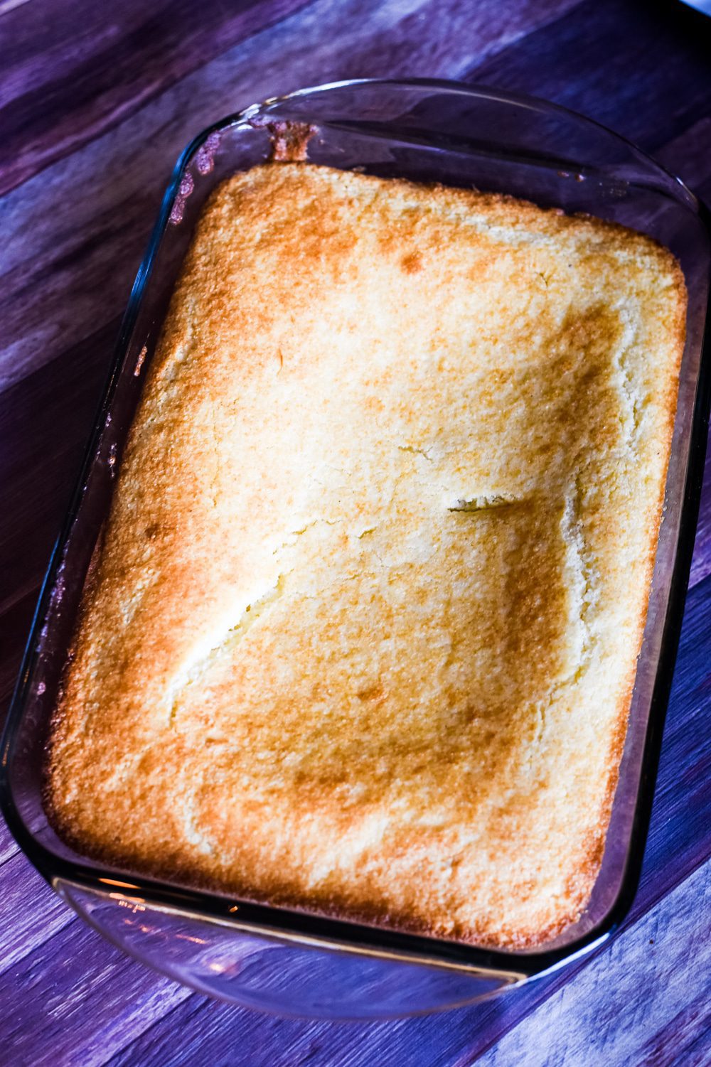 pan of cornbread