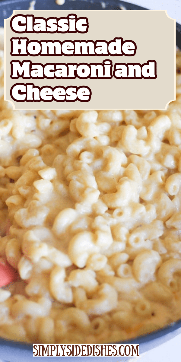 Classic Homemade Macaroni and Cheese via @simplysidedishes89