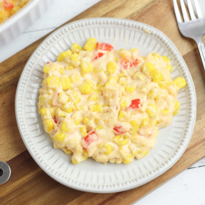 Easy Fiesta Corn Casserole