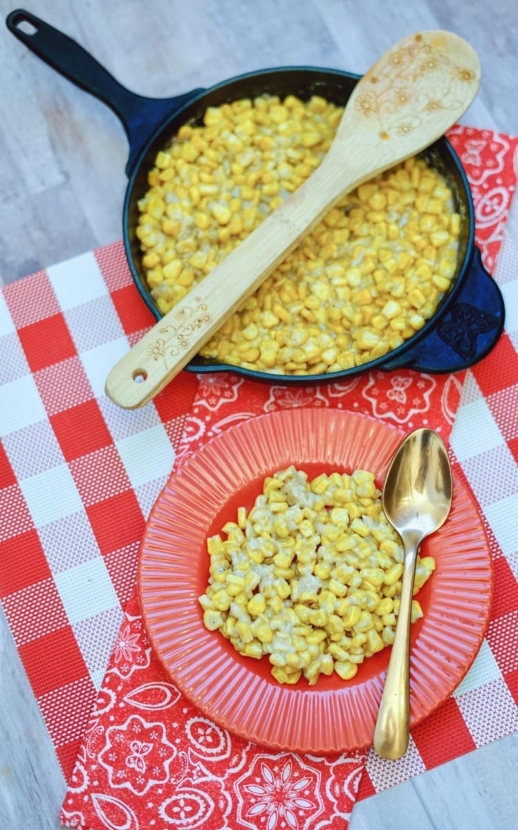 Easy Skillet Creamed Corn