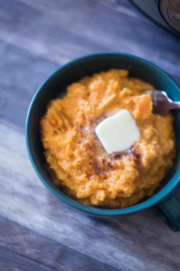 Savory Instant Pot Mashed Sweet Potatoes Recipe