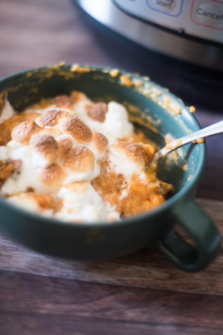 Instant Pot Sweet Potato Casserole