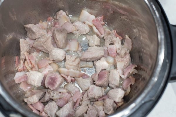 cooking bacon in instant pot