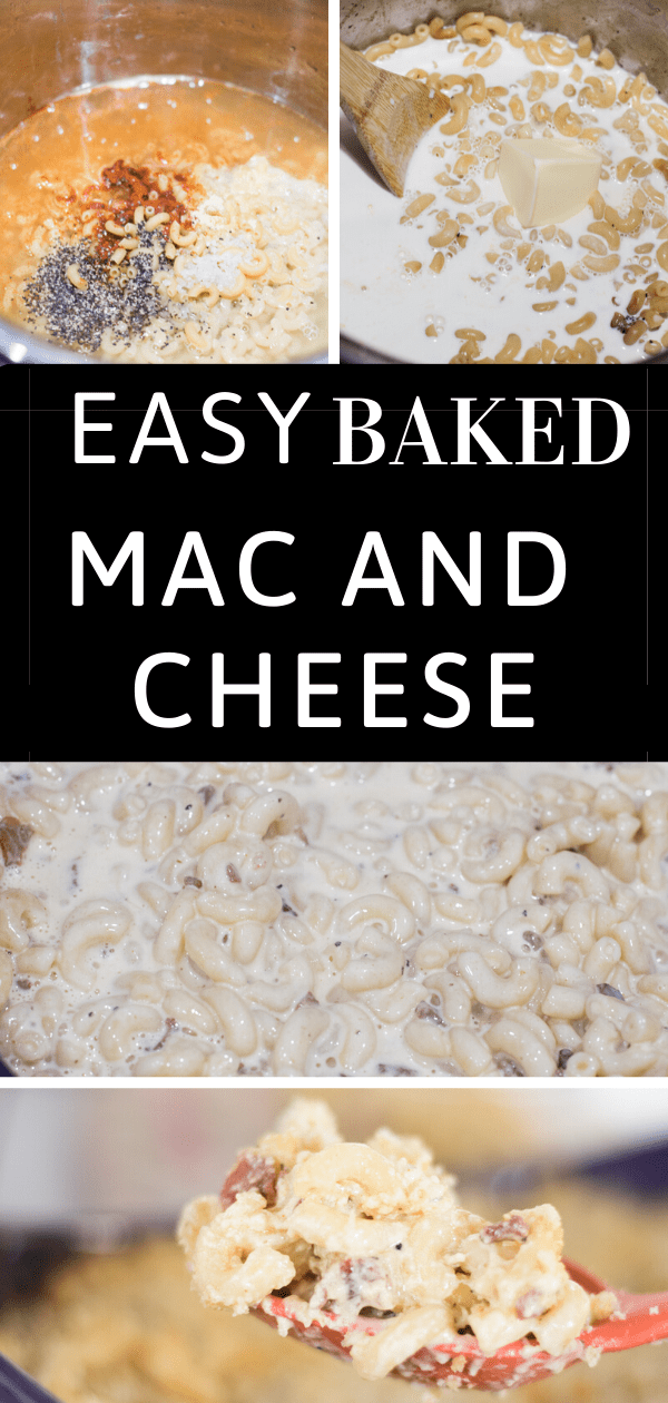 Baked White Cheddar Mac and Cheese