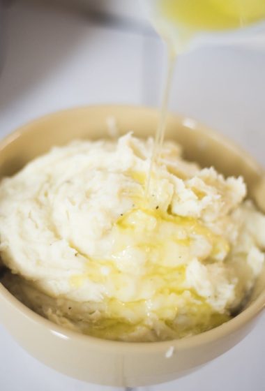 buttery mashed potatoes