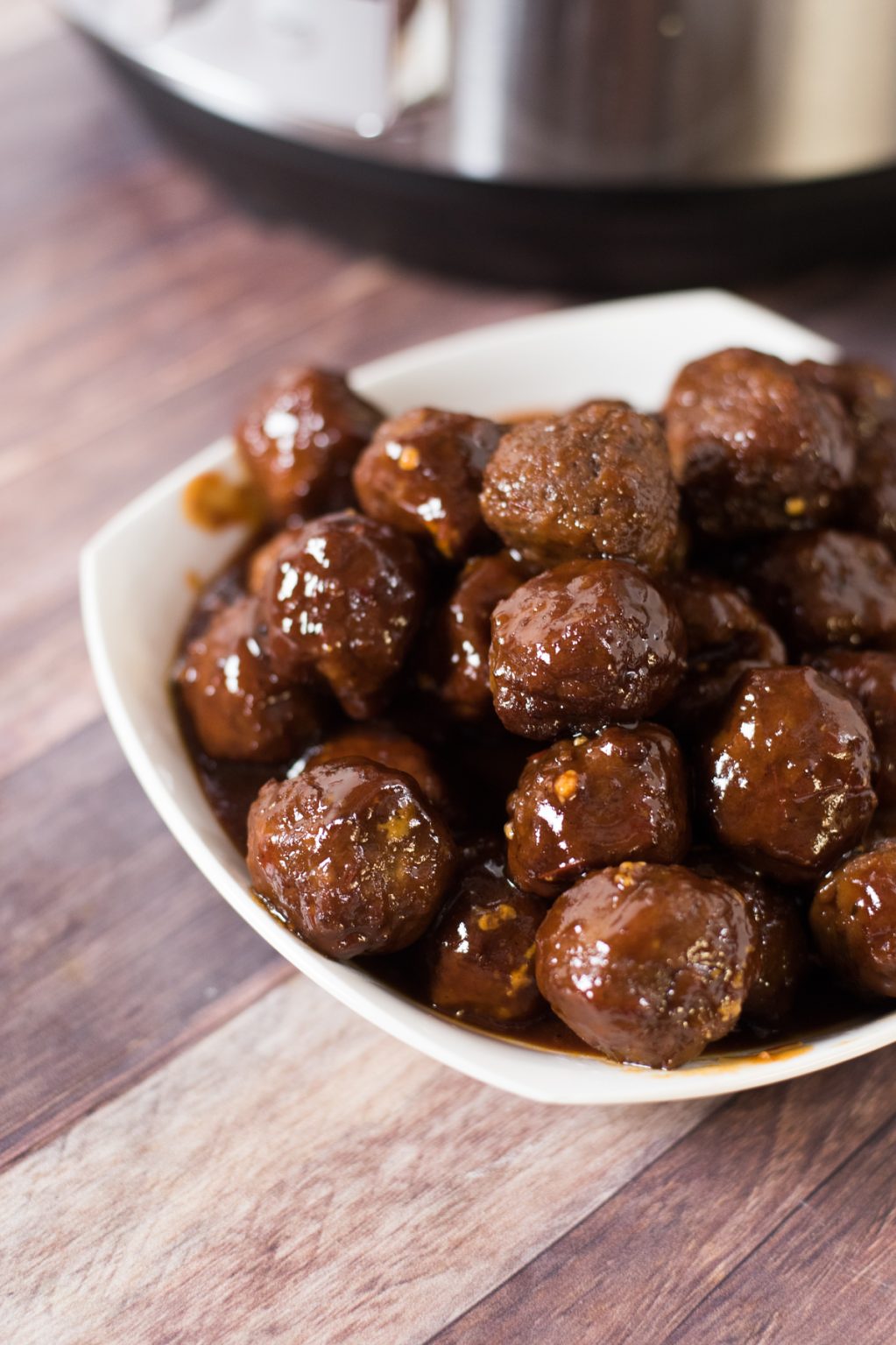 Sweet Instant Pot Meatballs with Jelly and Chili Sauce