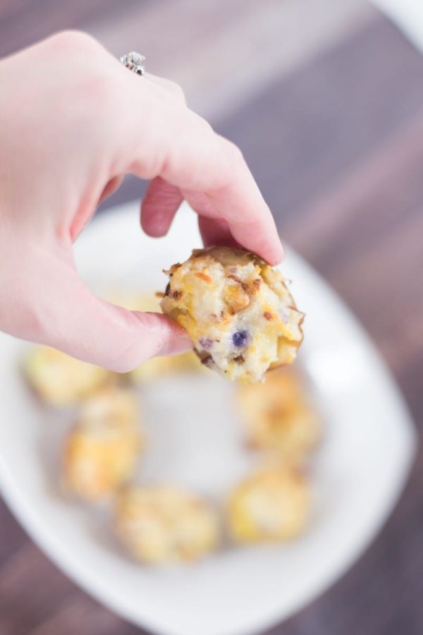 30-Minute Mini Twice Baked Potatoes with Bacon