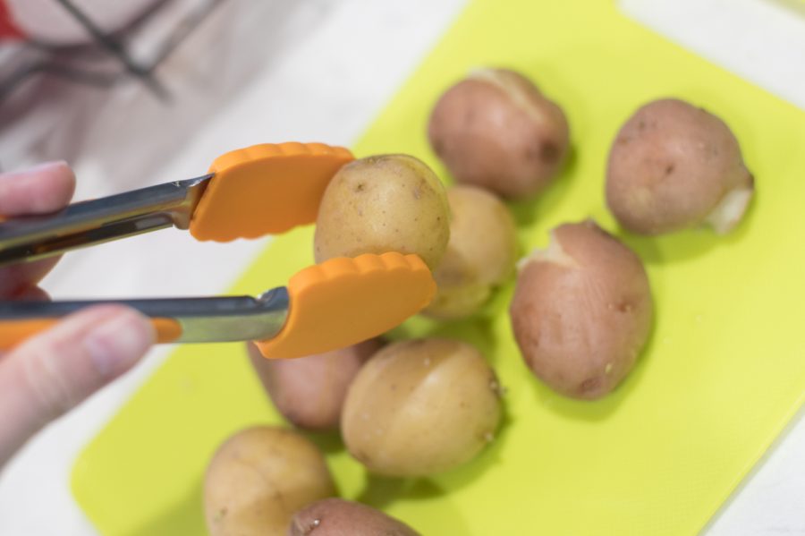 how to cook petite potatoes