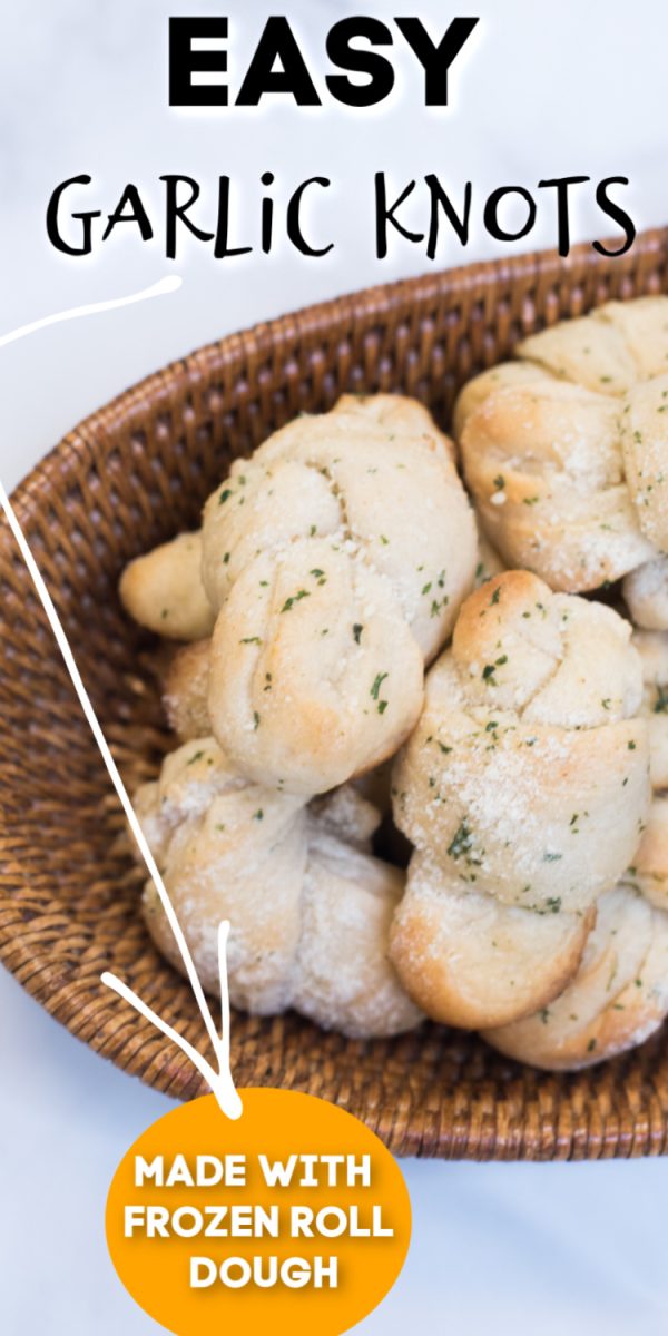 Easy Garlic Knots with Frozen Rolls Simply Side Dishes