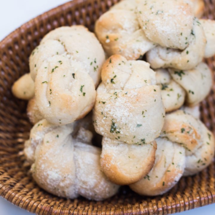 Easy Garlic Knots with Frozen Rolls Simply Side Dishes