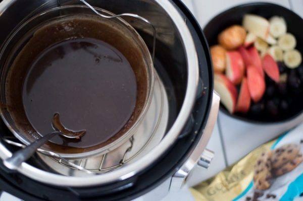 Instant Pot Chocolate Fondue Recipe