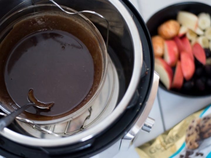 Instant Pot Chocolate Fondue