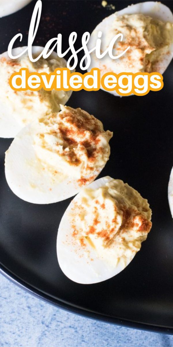 These classic deviled eggs have mayo, mustard, and a little bit of paprika. So easy and delicious! via @simplysidedishes89