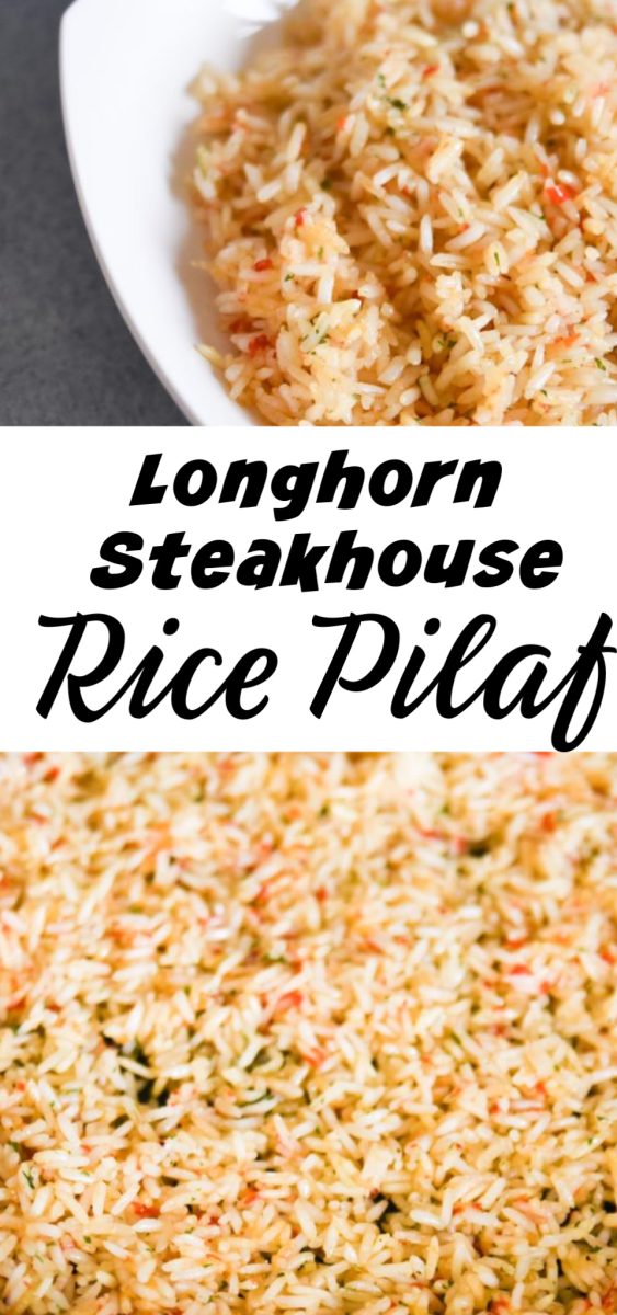 If you have wanted to make Longhorn Steakhouse Rice Pilaf in the comfort of your own home then you are in luck. This rice pilaf recipe is incredibly easy and delicious! And it takes less than 20 minutes to prepare! via @simplysidedishes89