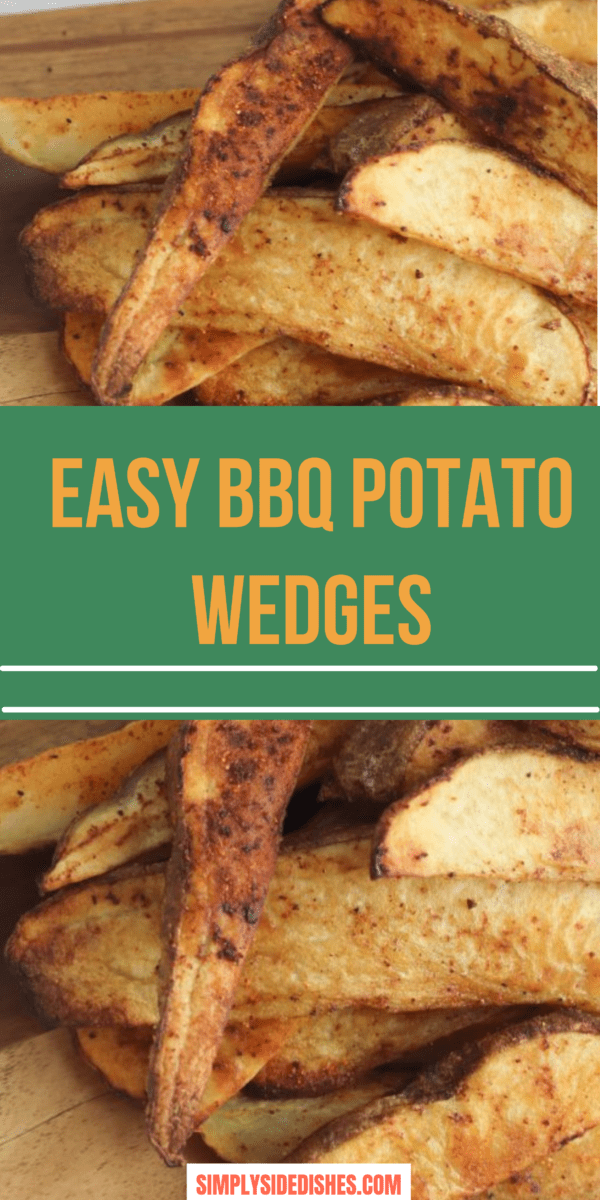 Perfectly seasoned BBQ Potato Wedges turn regular potatoes into something special. With a crispy outside and creamy inside, these easy-to-make Barbecued Wedges are a fan favorite. via @simplysidedishes89