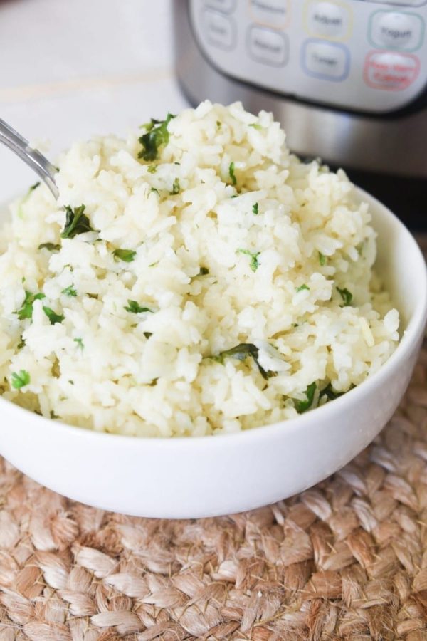 Instant Pot Cilantro Lime Rice Recipe