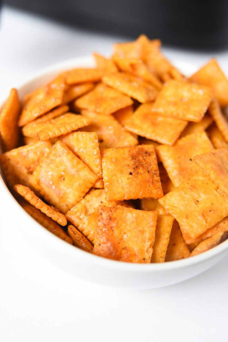 Air Fryer Cheezits Seasoned & Crispy