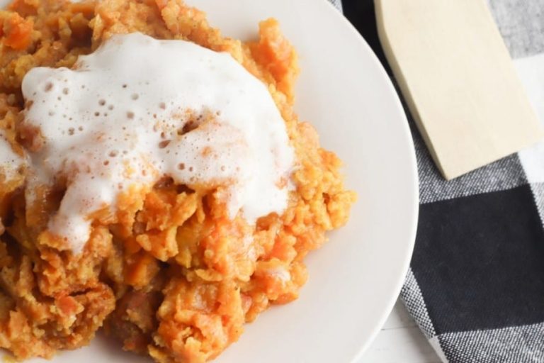 Easy Slow Cooker Sweet Potato Casserole