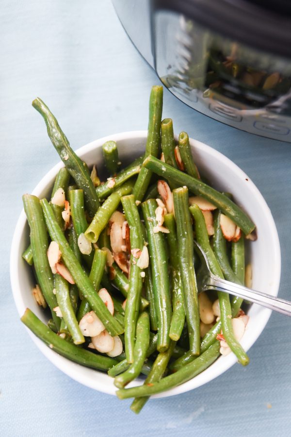 green beans almondine