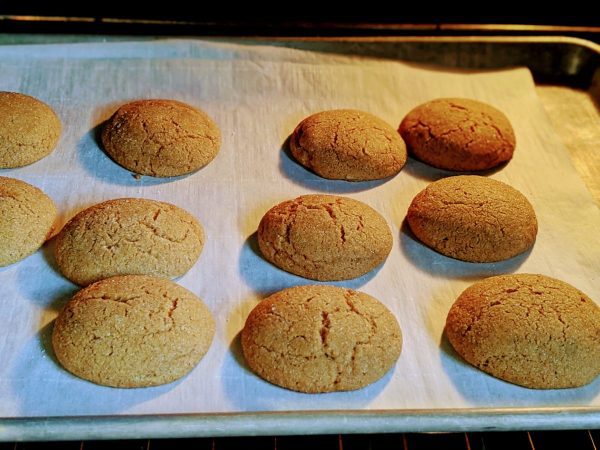 ginger snaps in oven