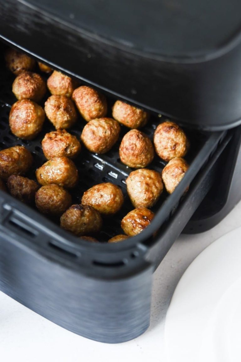 Easy Air Fryer Meatballs