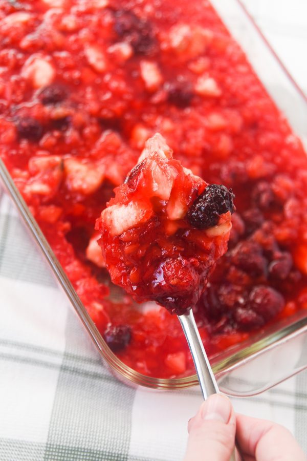 raspberry jello salad