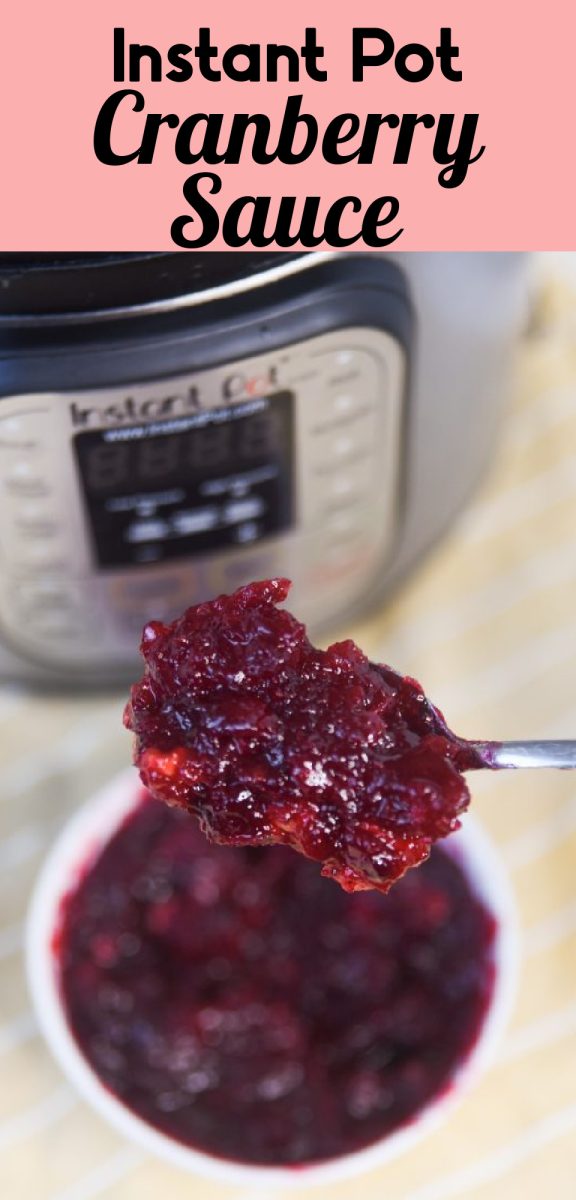 instant pot cranberry sauce