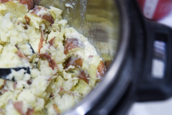 Skin on mashed potatoes instant online pot