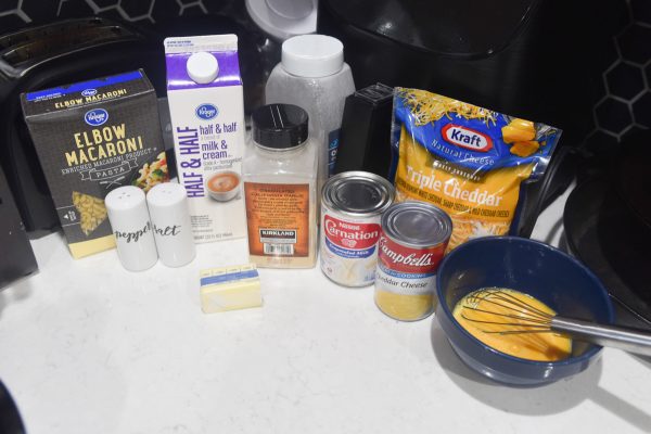 slow cooker mac and cheese ingredients