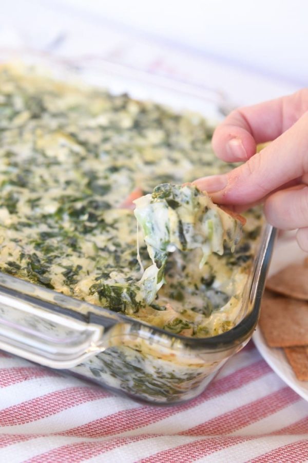 hot spinach artichoke dip