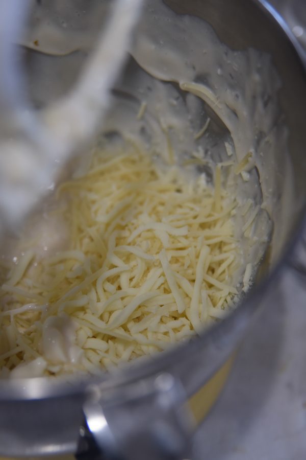 parmesan cheese in kitchen aid