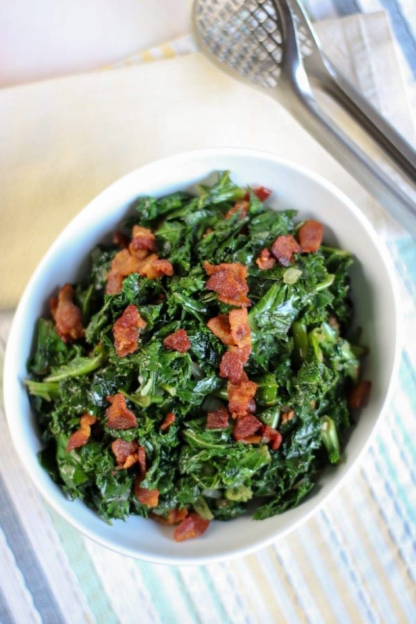 Bacon Garlic Kale