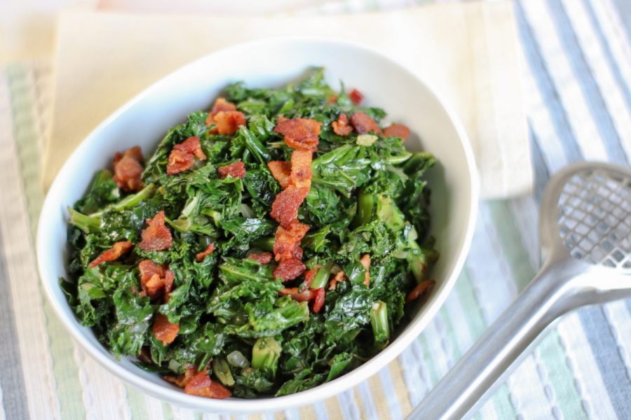 Garlic & Bacon Kale Nutritious Meets Tasty
