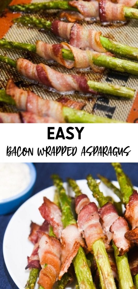 Easy Oven Baked Bacon Wrapped Asparagus via @simplysidedishes89