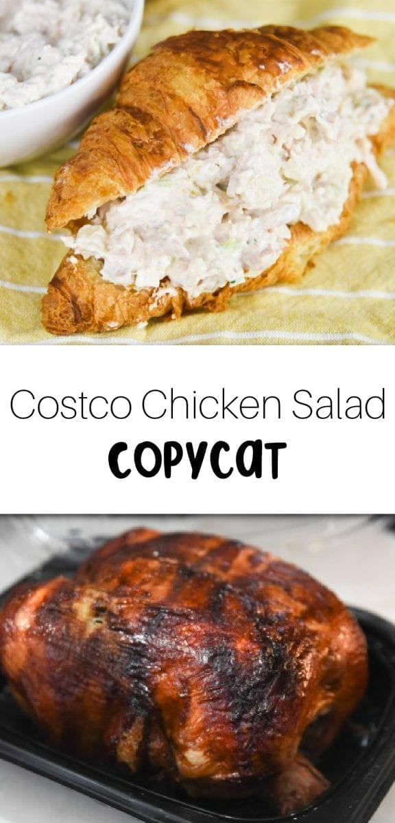 Copycat Costco Chicken Salad Recipe via @simplysidedishes89