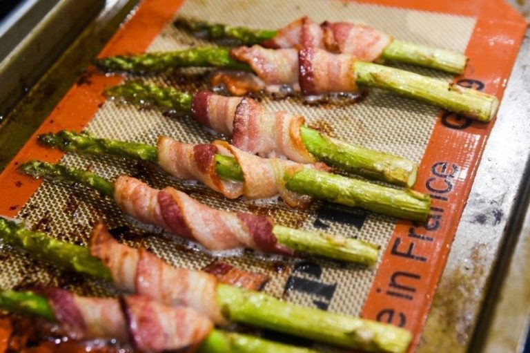 oven baked bacon asparagus