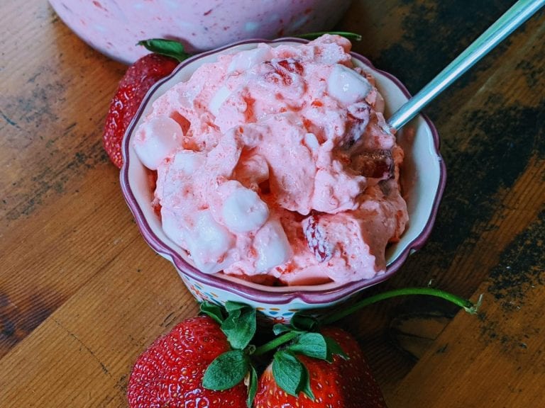 Easy Strawberry Jello Salad With Cool Whip