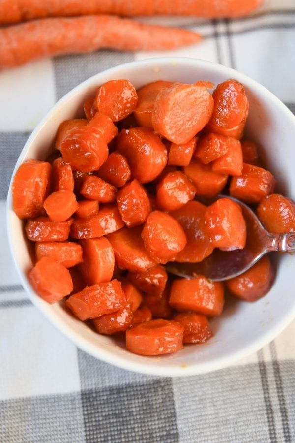 4 Ingredient Maple Glazed Carrots Recipe 9196