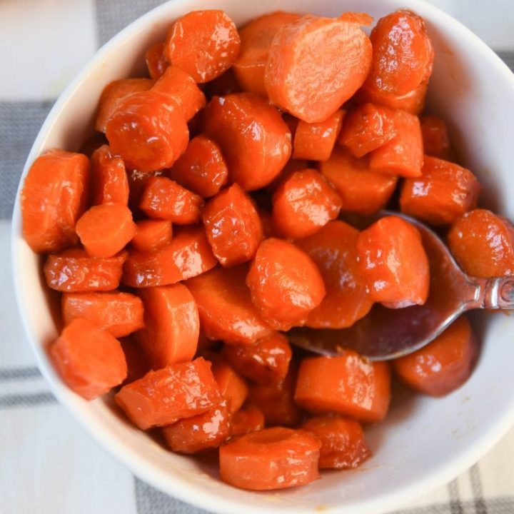 maple glazed carrots