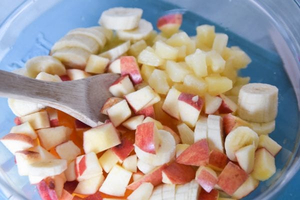 Tropical Fruit Salad with Whipped Cream: A Must-Try