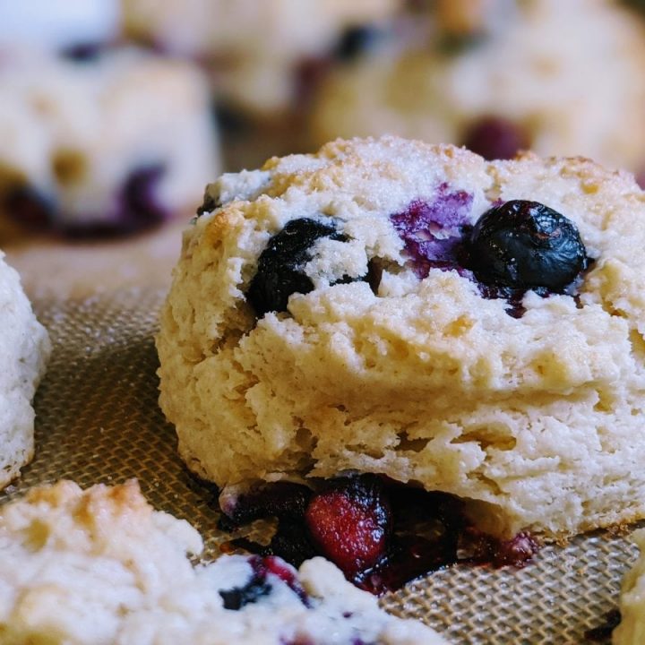 easy blueberry biscuits