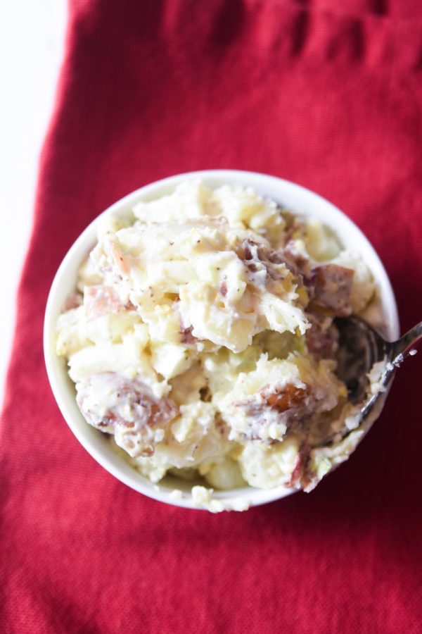 Red Hot And Blue Potato Salad Recipe