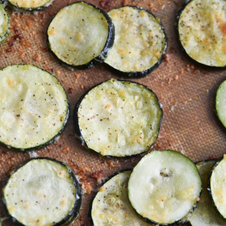 baked zucchini squash with parmesan