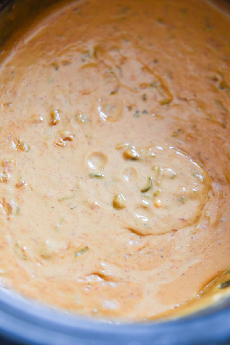 queso in slow cooker