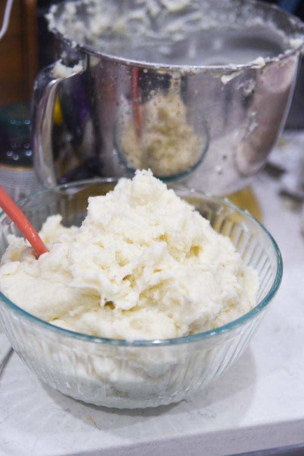 Perfect Mashed Potatoes with Kitchen Aid Mixer