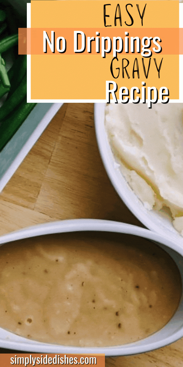 If you are looking for an easy gravy recipe without drippings, then this is the perfect post for you! Gravy can be made from many different base ingredients. This article will show you how to make a delicious gravy using simple ingredients that are typically found in your kitchen.  via @simplysidedishes89
