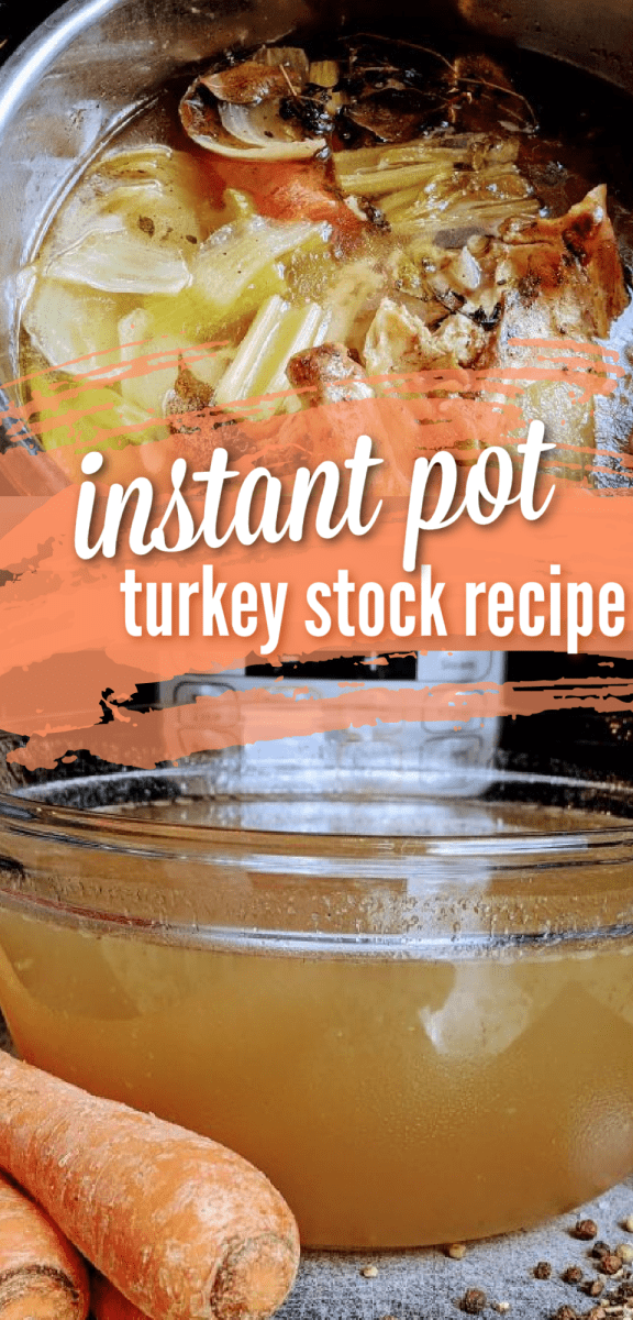 Easy Instant Pot Turkey Stock Recipe