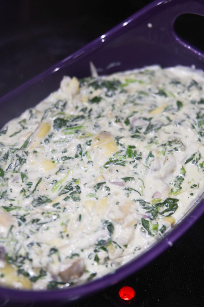 creamy artichoke dip